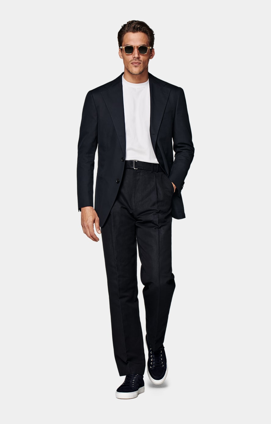 Giacca da abito Roma navy relaxed fit