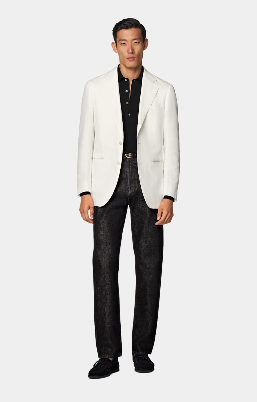 Off-White Tailored Fit Havana Suit Jacket