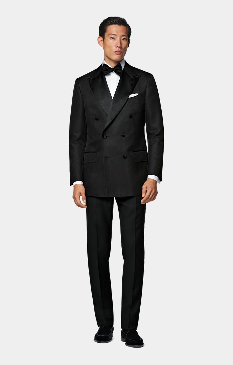 Black Tuxedo Slip-On