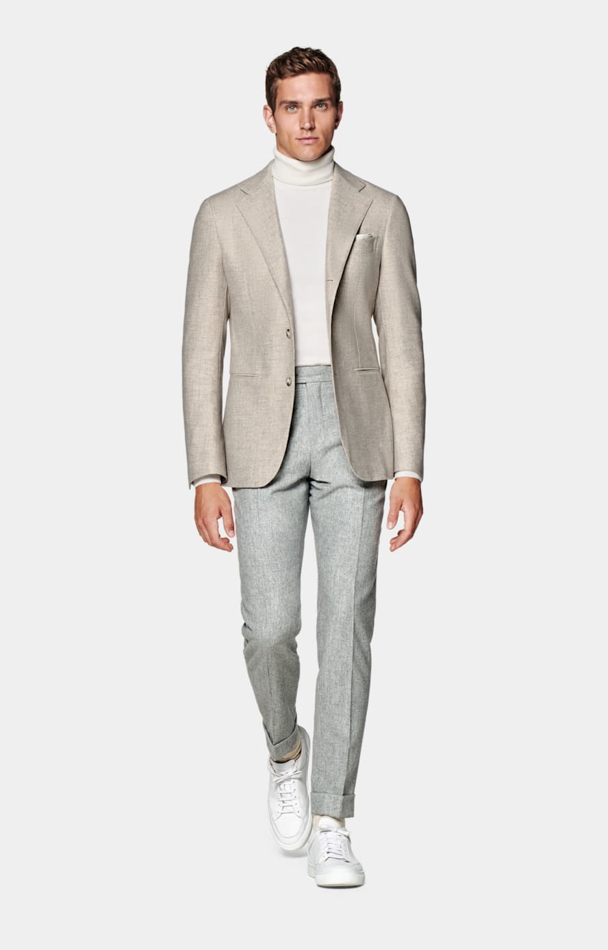 Off-White Merino Turtleneck