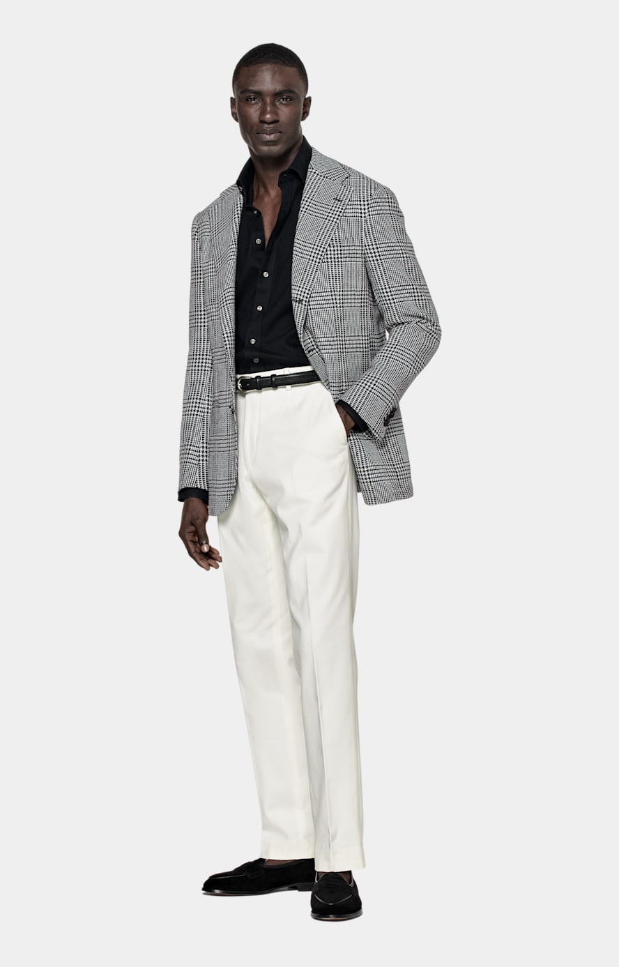 Off-White Straight Leg Chinos