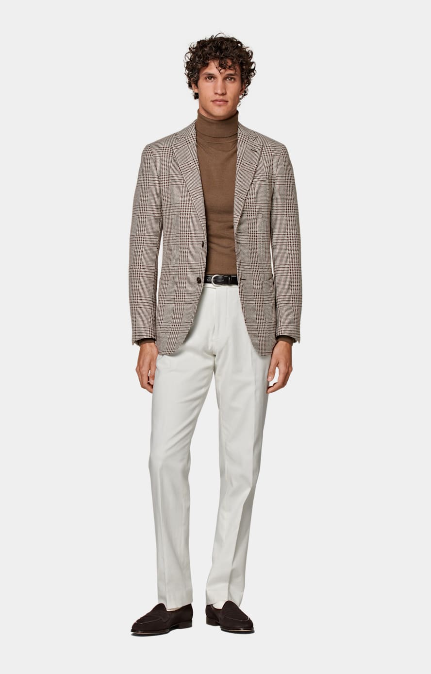 Off-White Straight Leg Chinos