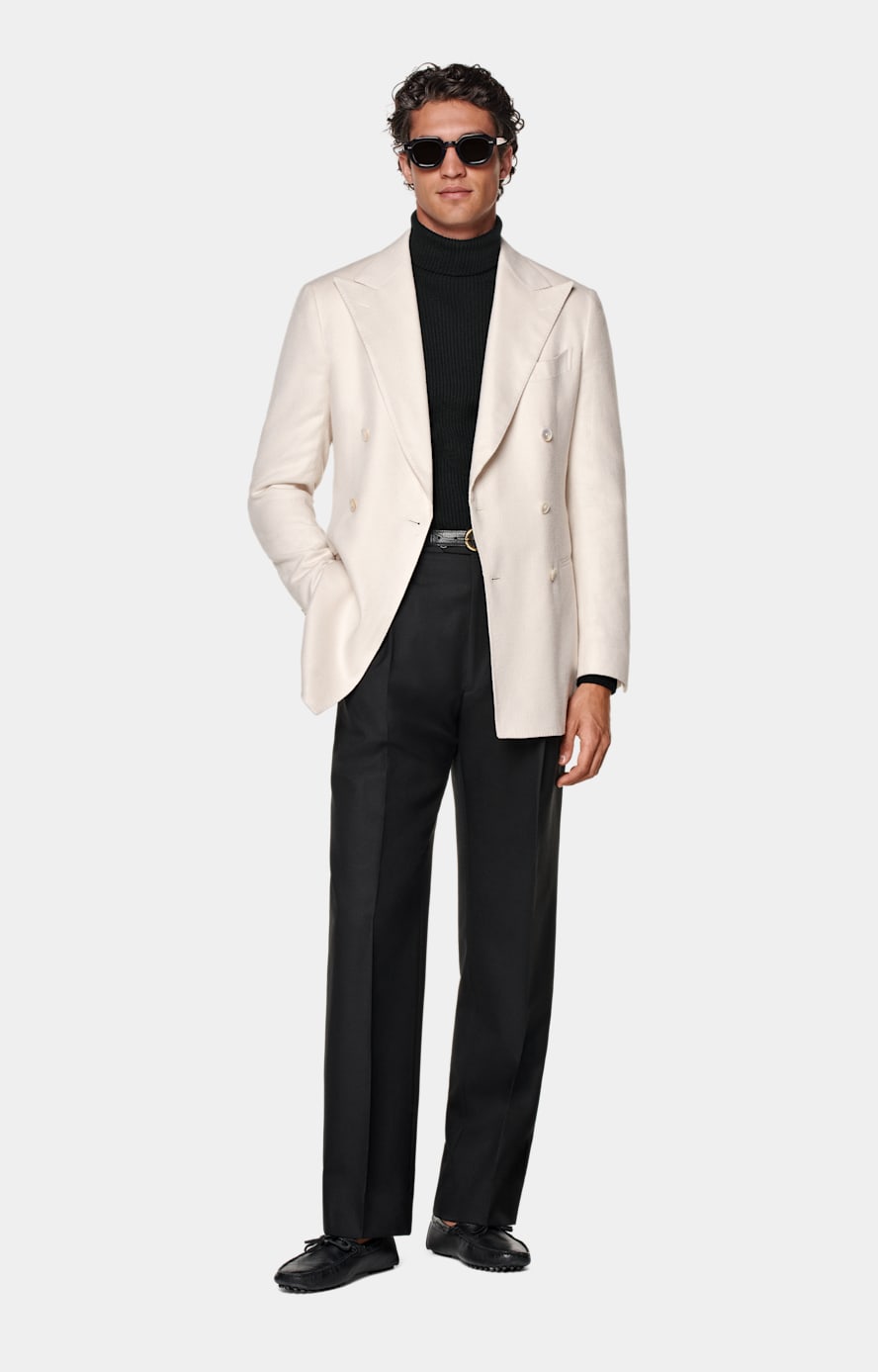 Sand Tailored Fit Havana Blazer