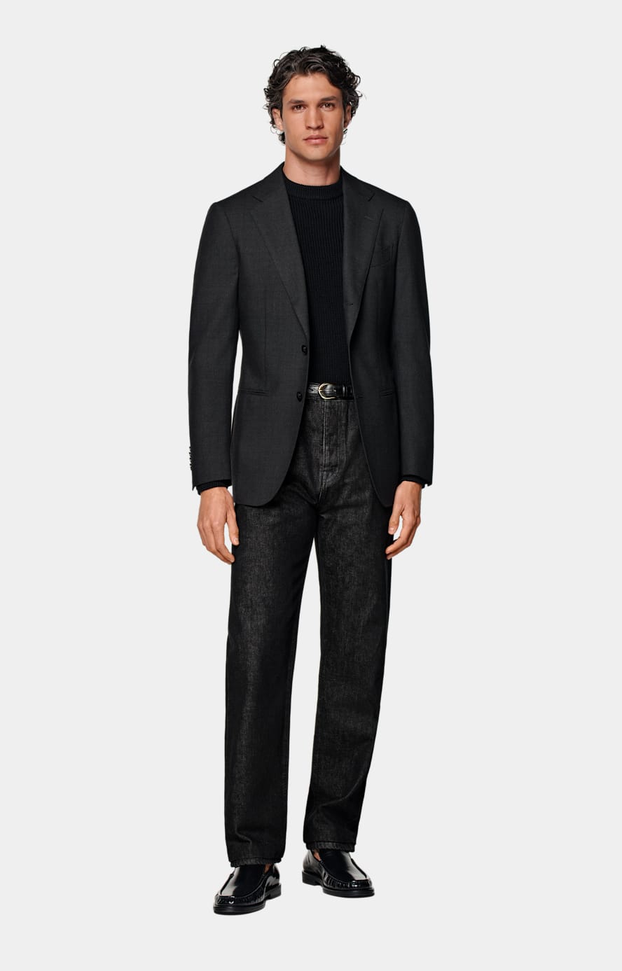 Giacca da abito Havana grigio scuro tailored fit
