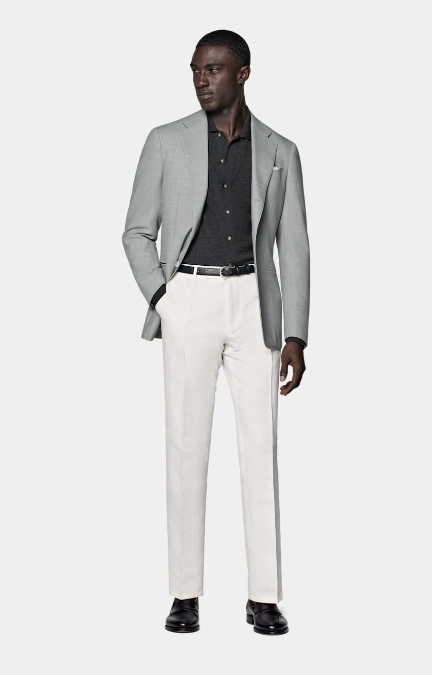 Giacca da abito Havana grigio chiaro tailored fit