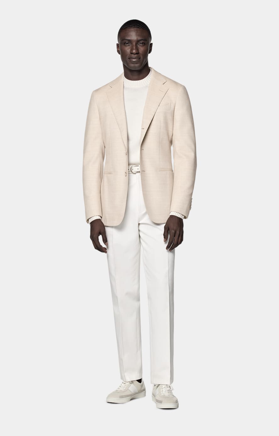 White wide leg dress pants on sale