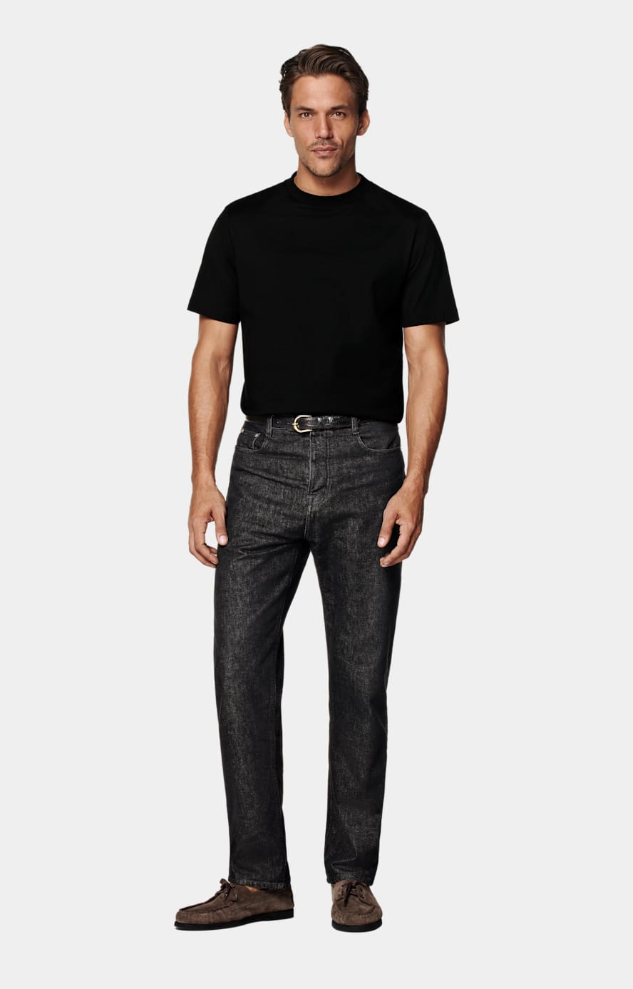 Black Crewneck T-Shirt