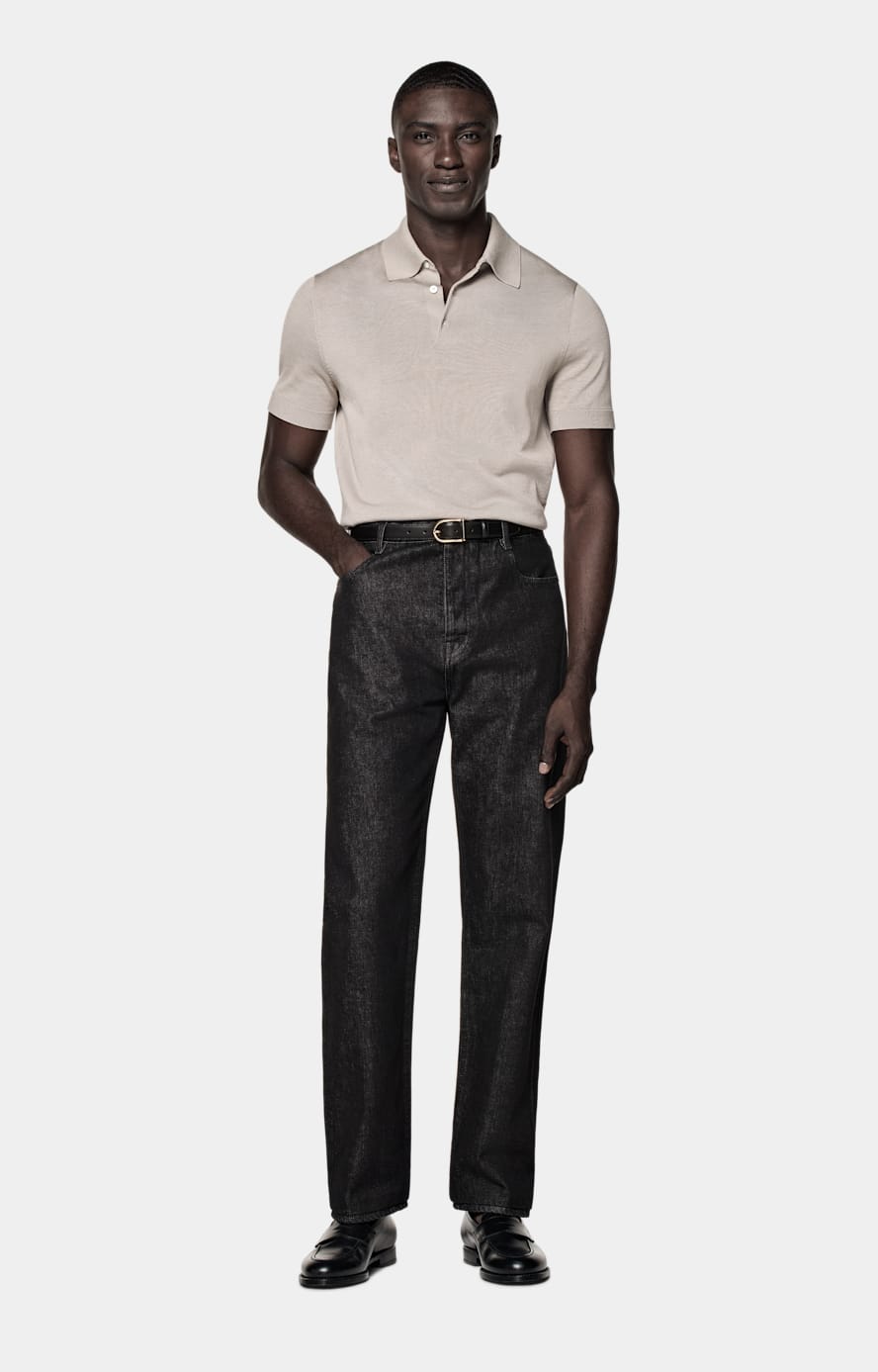 Light Taupe Polo
