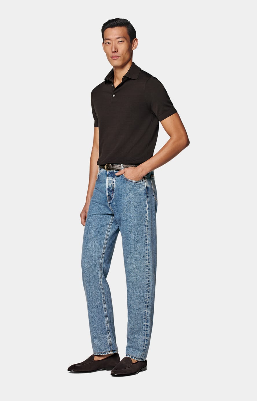 Dark Brown Polo