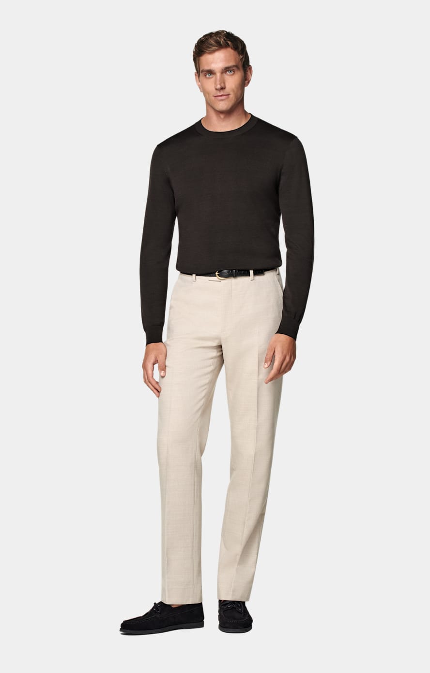 Dark Brown Crewneck