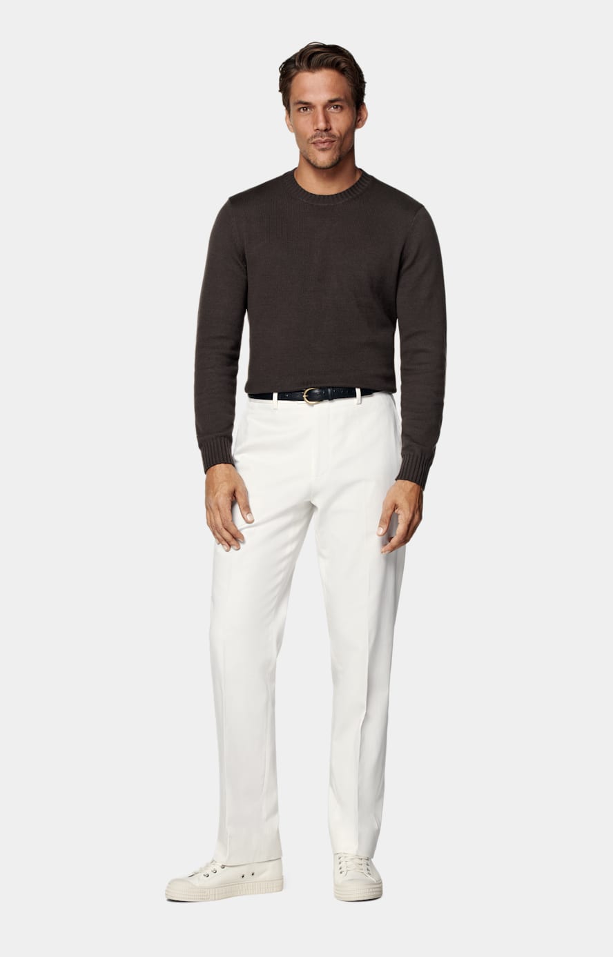 Dark Brown Crewneck