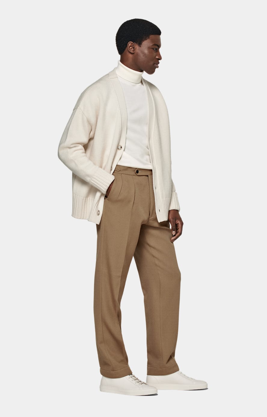 Off-White Merino Turtleneck