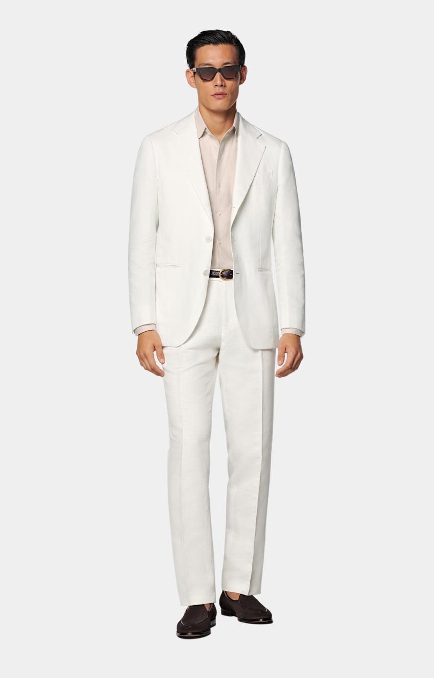 Off-White Tailored Fit Havana Suit Jacket