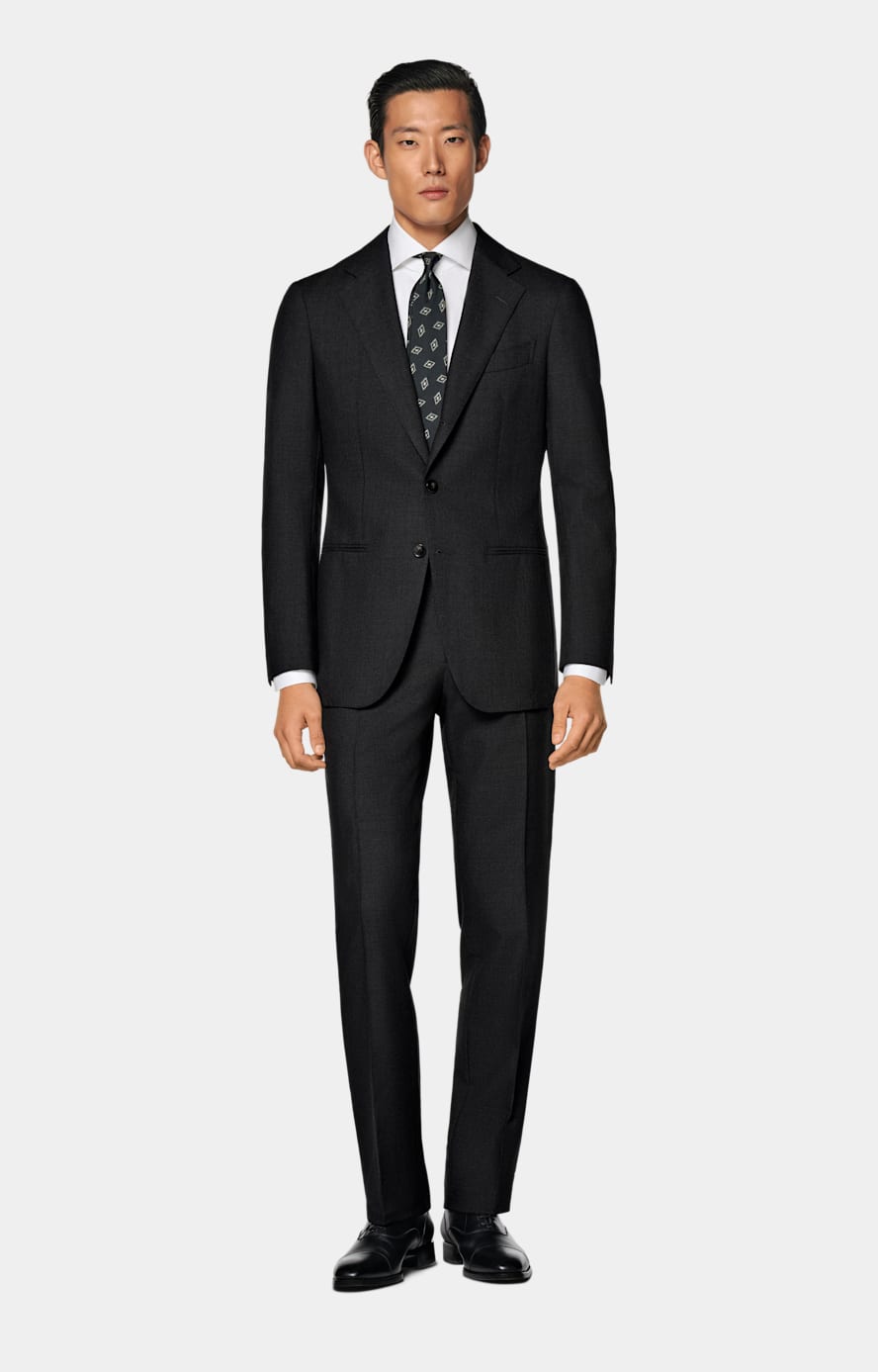 Giacca da abito Havana grigio scuro tailored fit