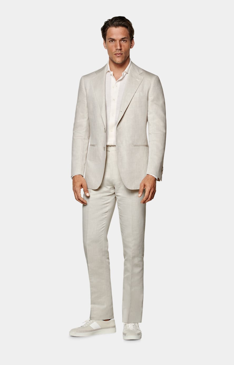 Skinny leg pant suit online