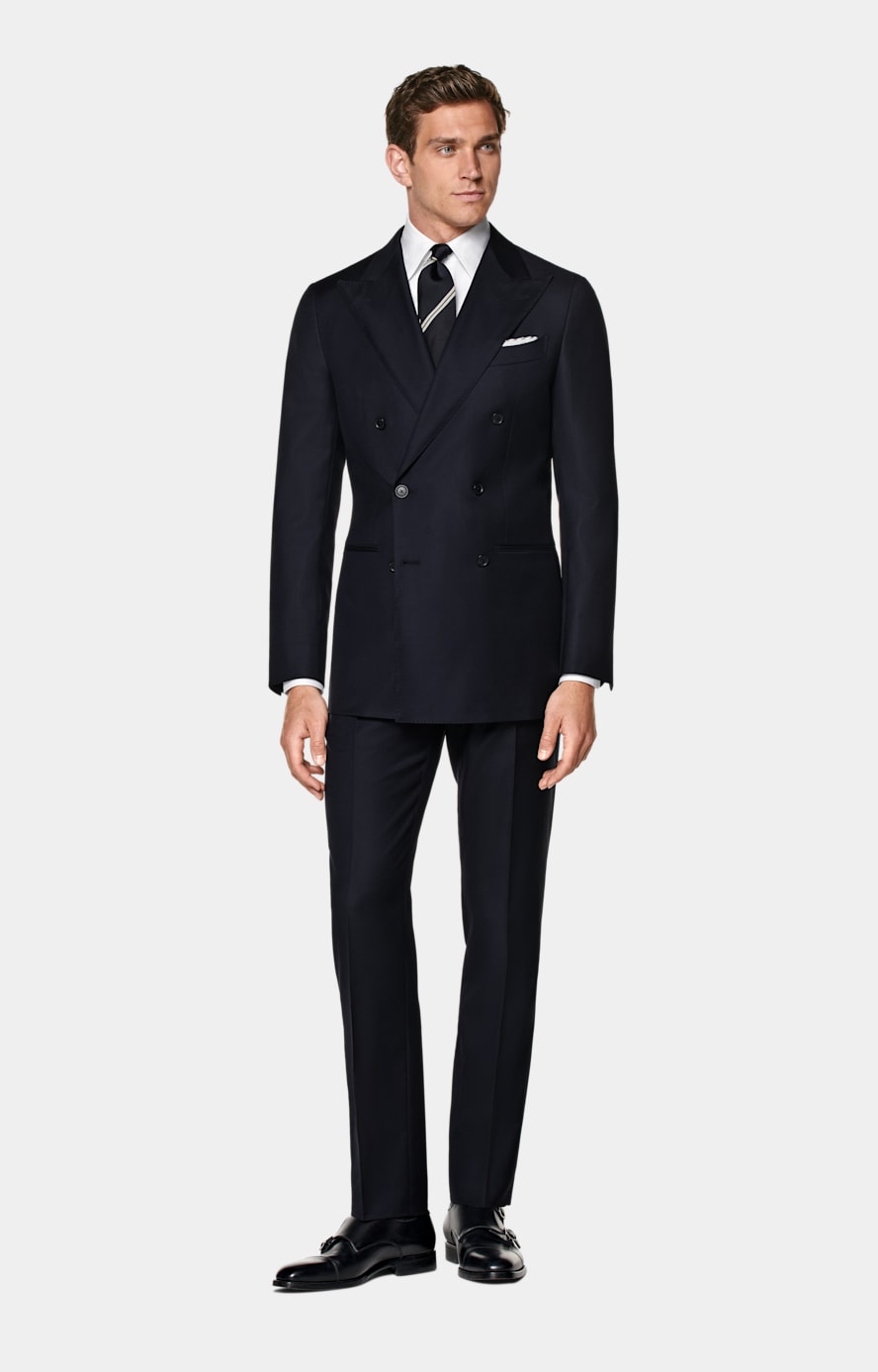 Black Double Monk Strap