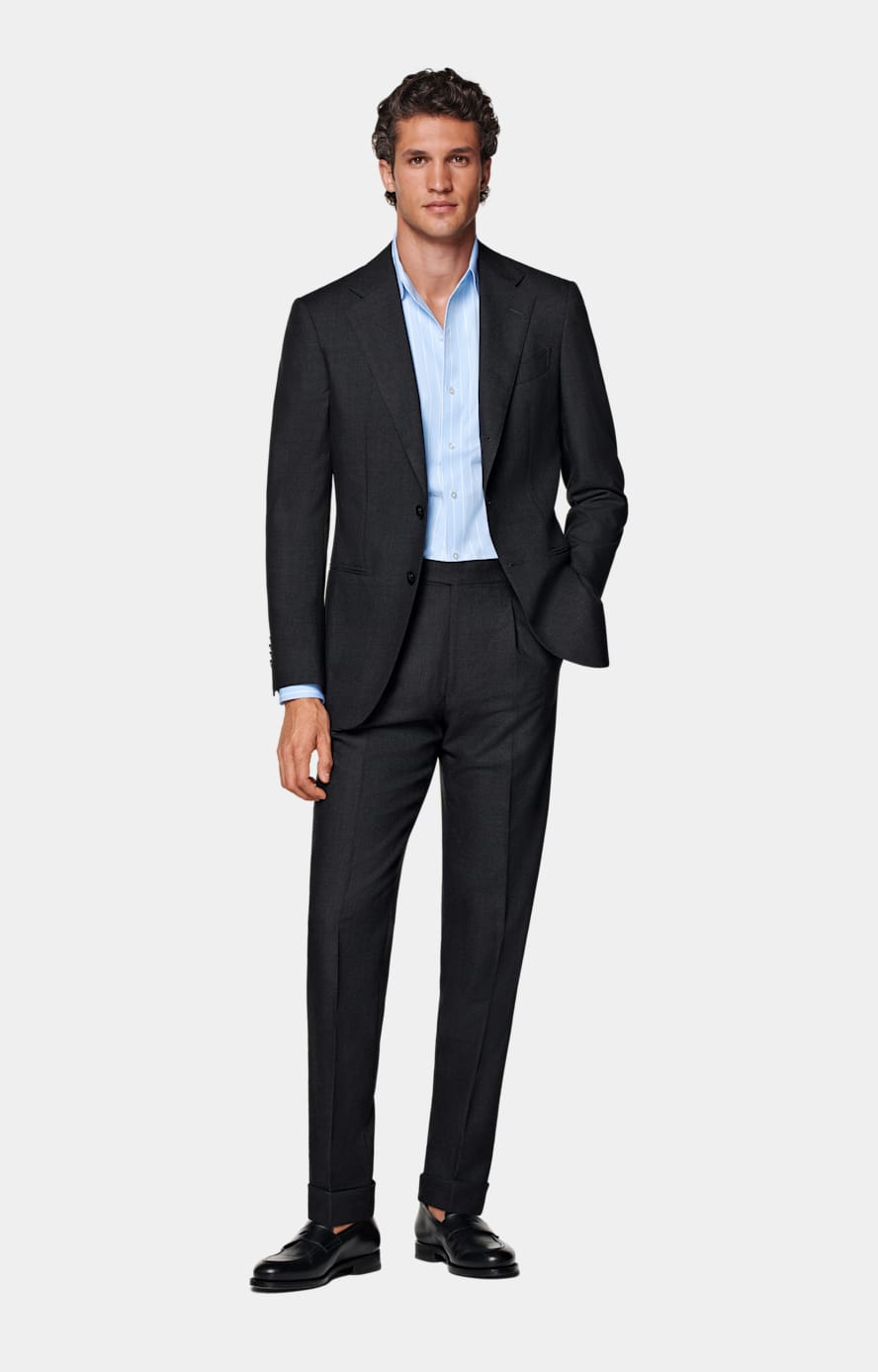 Giacca da abito Havana grigio scuro tailored fit