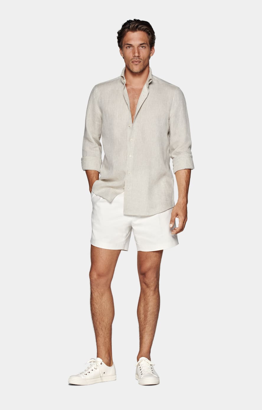 Sand Slim Fit Shirt