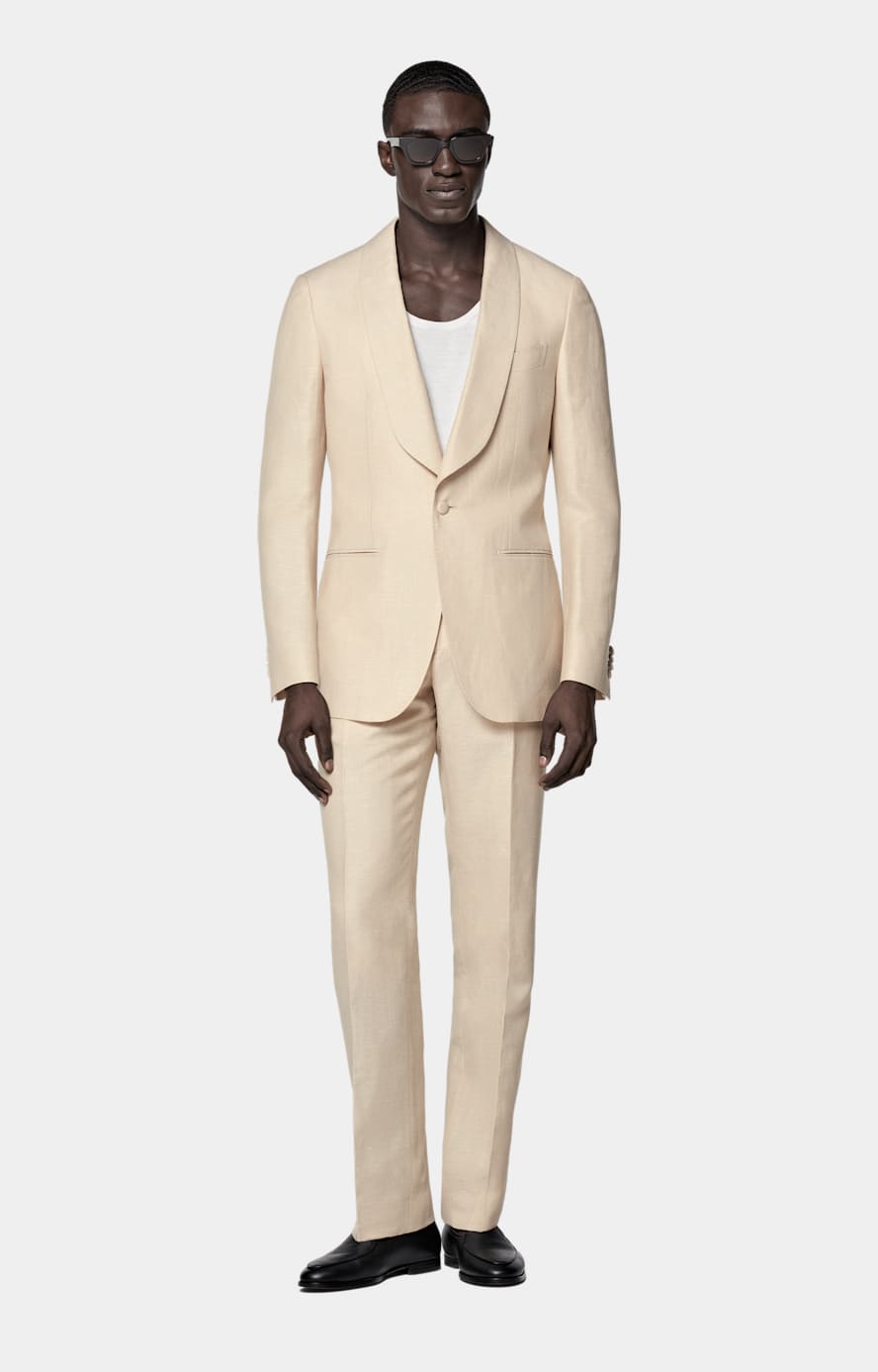 Sand Tailored Fit Havana Tuxedo