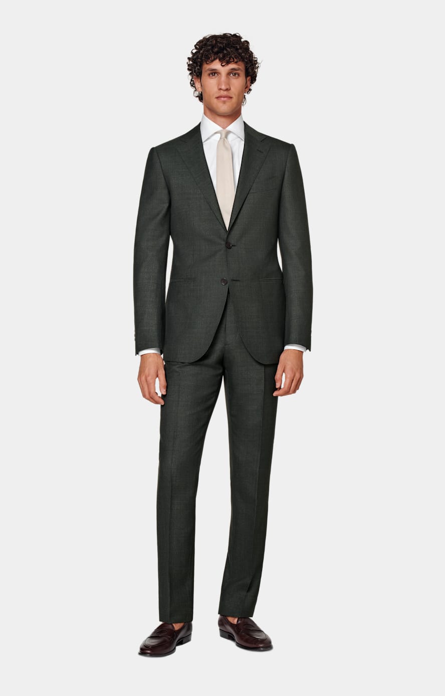 Chemise très ajustée en popeline blanche