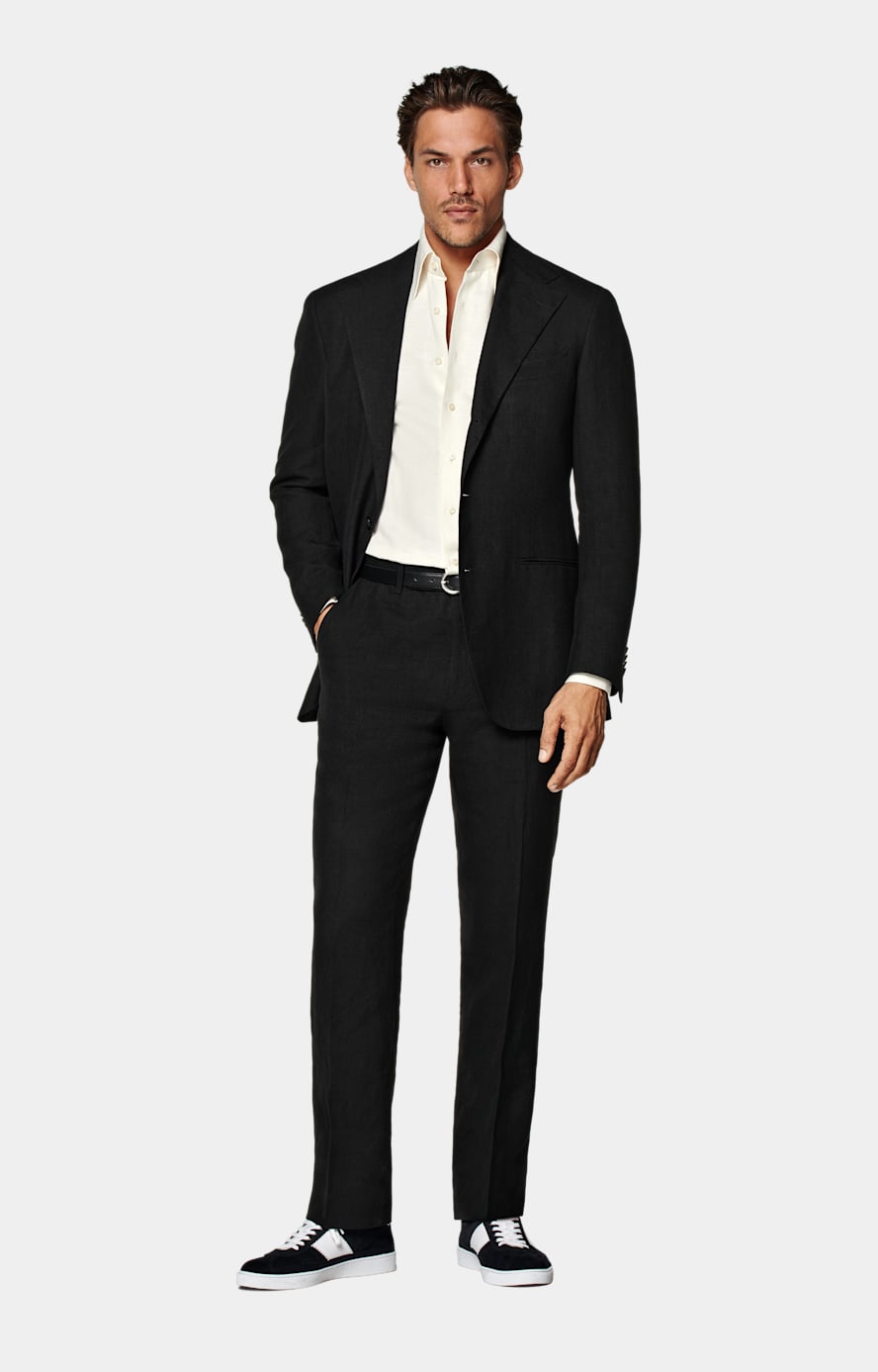 Costume Roma coupe Relaxed noir
