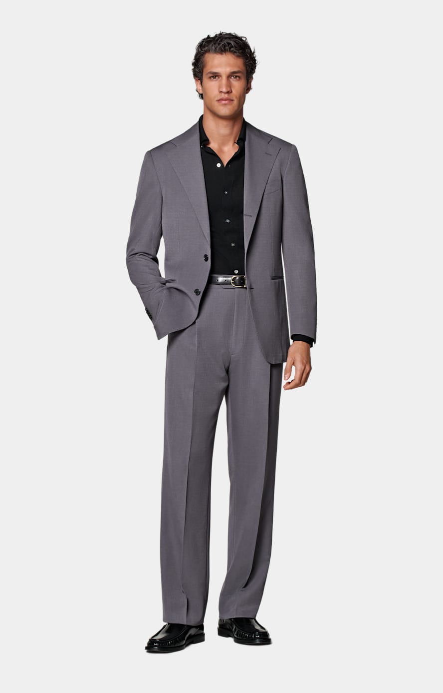 Roma Anzug mittelgrau Relaxed Fit