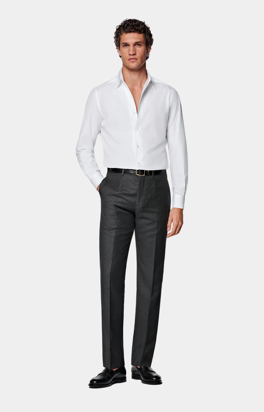 Hemd weiß Tailored Fit