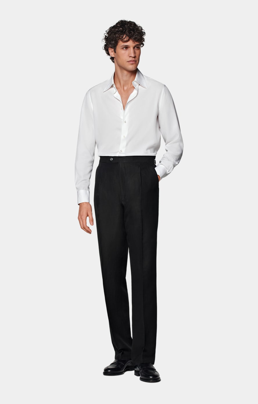 White Point Collar Slim Fit Shirt