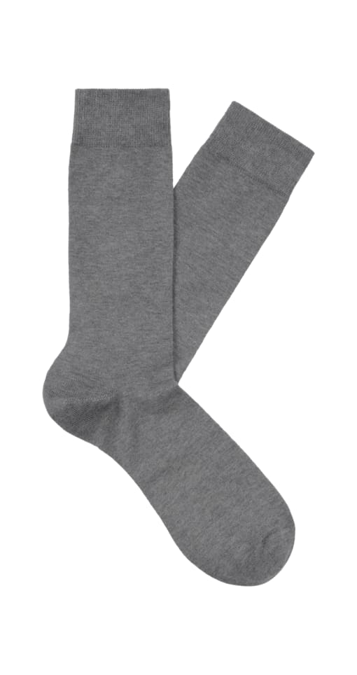 SUITSUPPLY  Light Grey Regular Socks