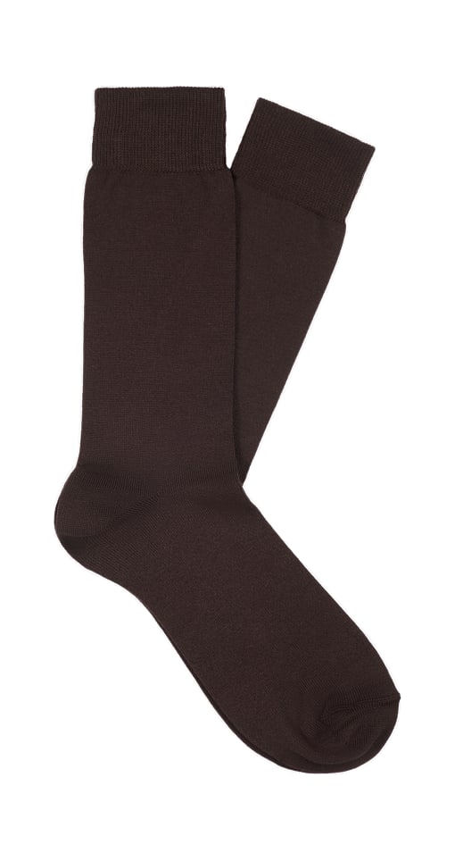 SUITSUPPLY  Brown Regular Socks