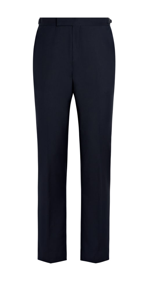 SUITSUPPLY  Navy Brescia Tuxedo Trousers