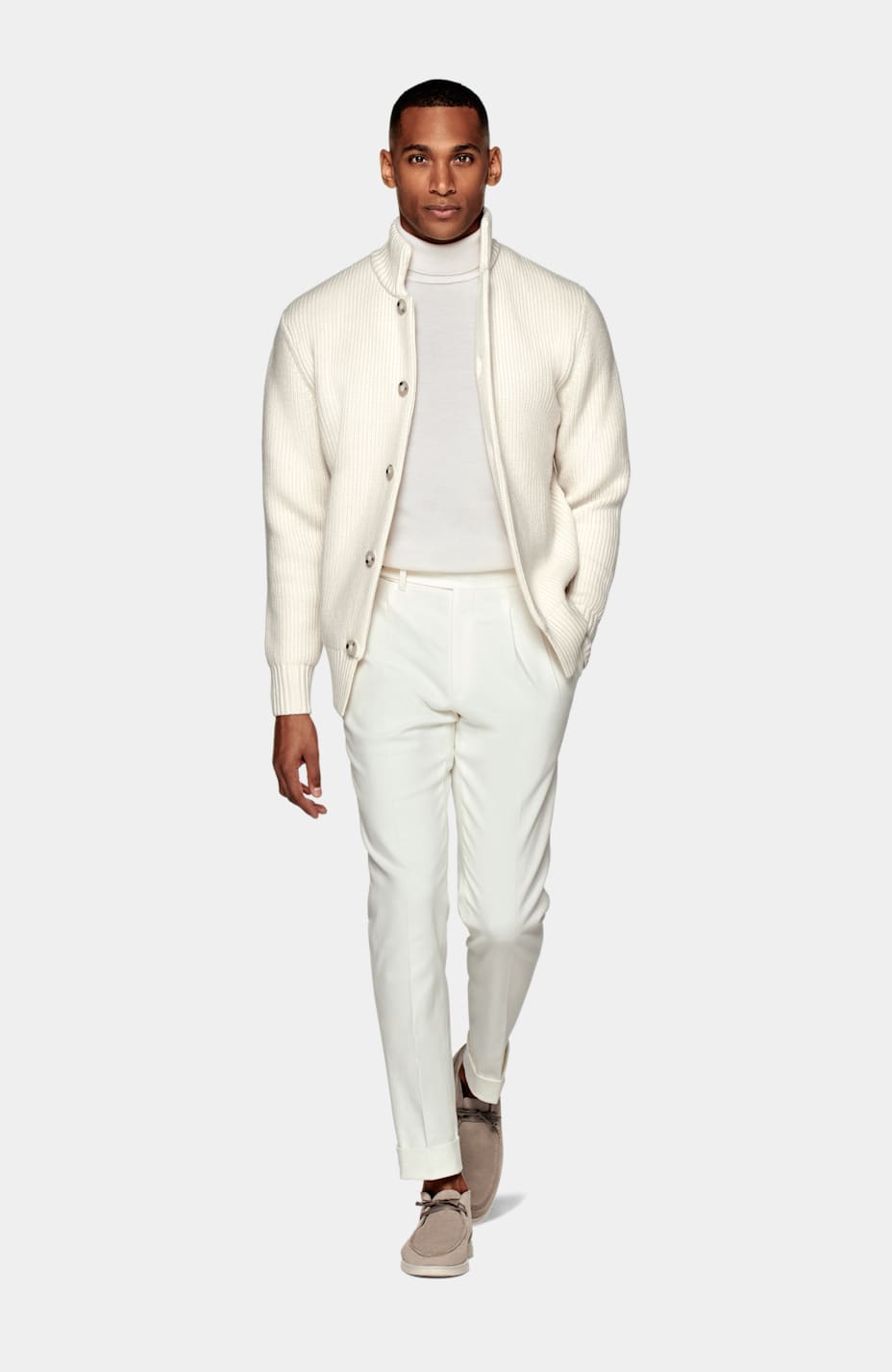 Formal white cheap sweater