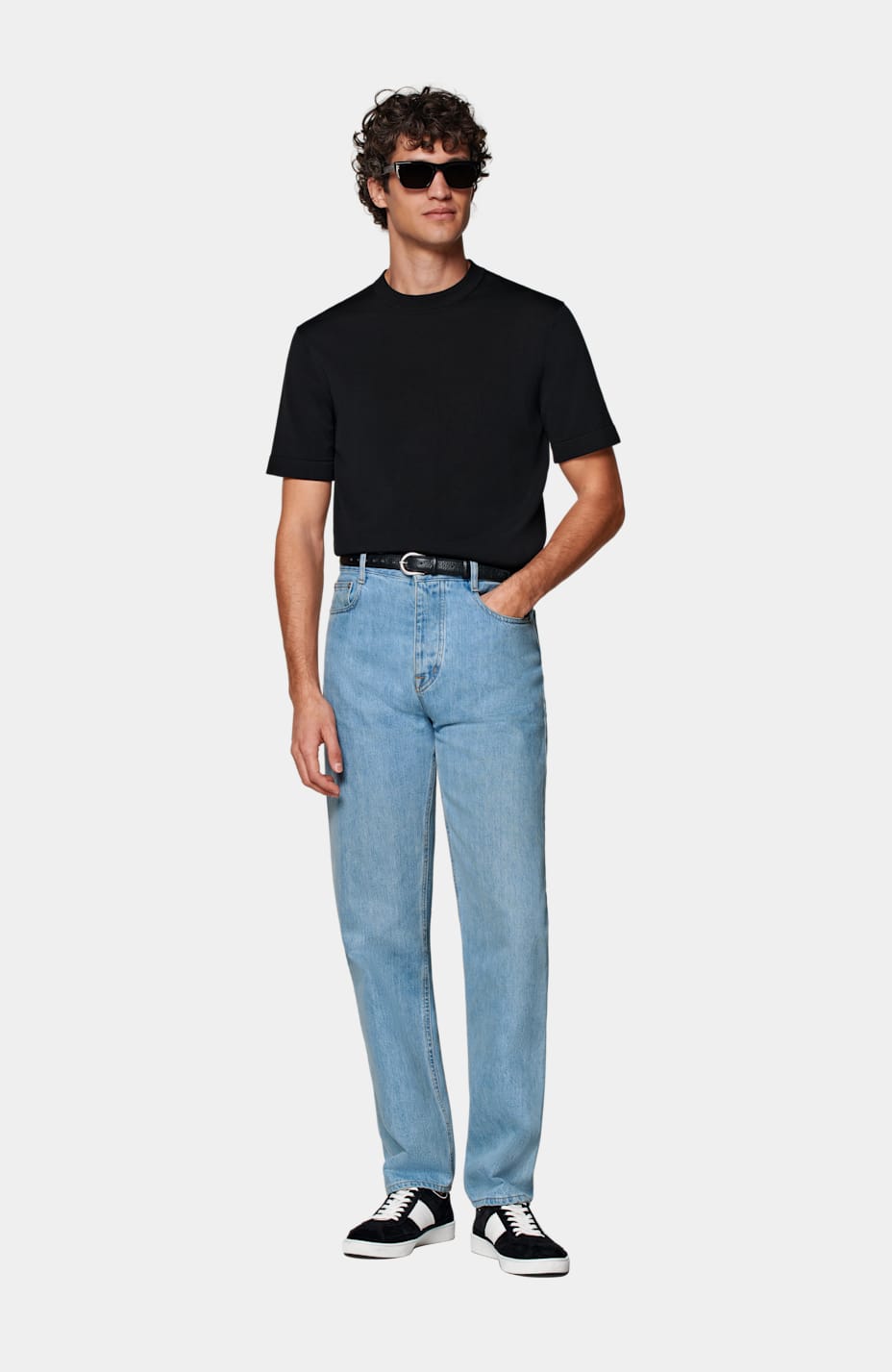 Light Blue 5 Pocket Charles Jeans in Selvedge Denim | SUITSUPPLY US