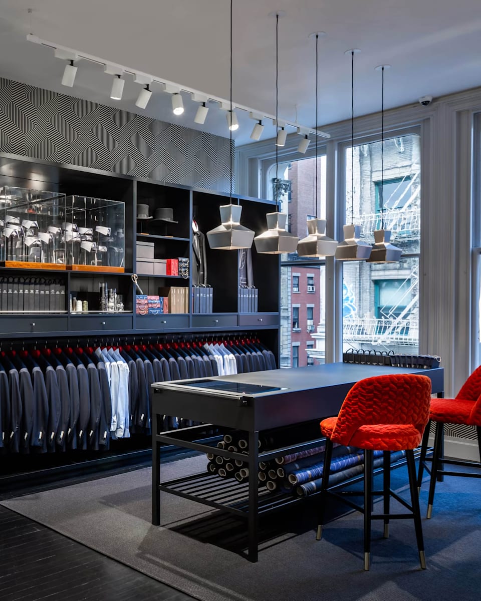 Suitsupply NY Soho store interior