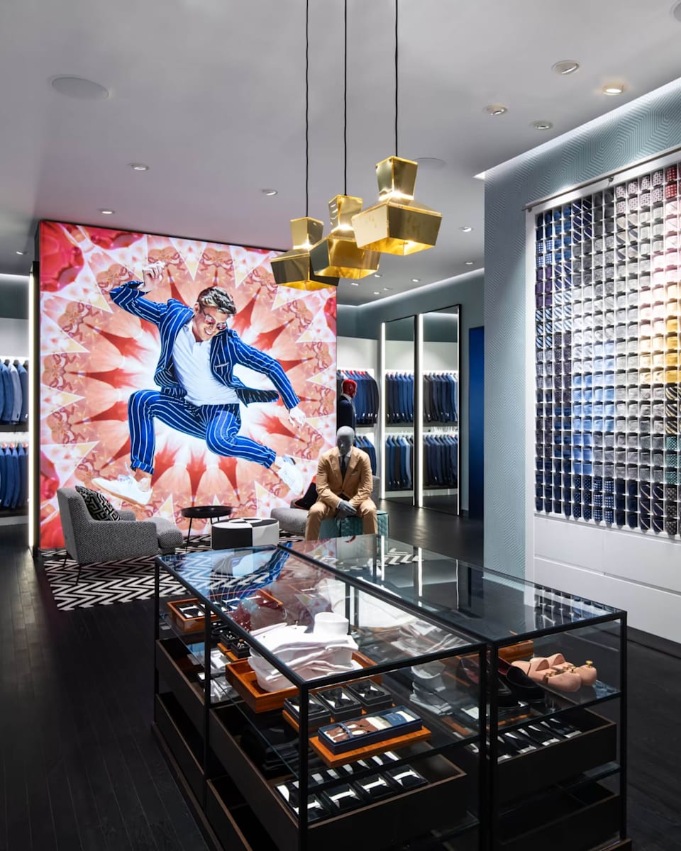 Suitsupply Dubai store interior