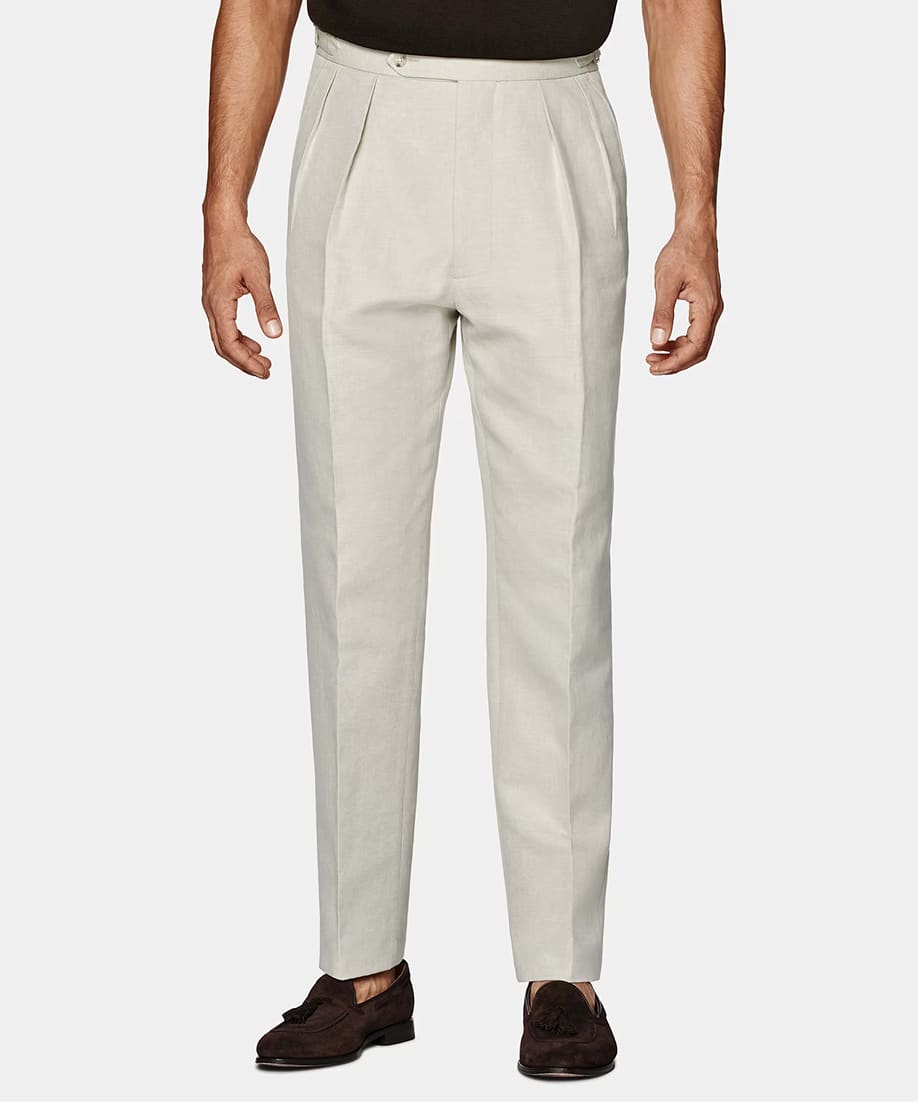 Trouser alterations in progress