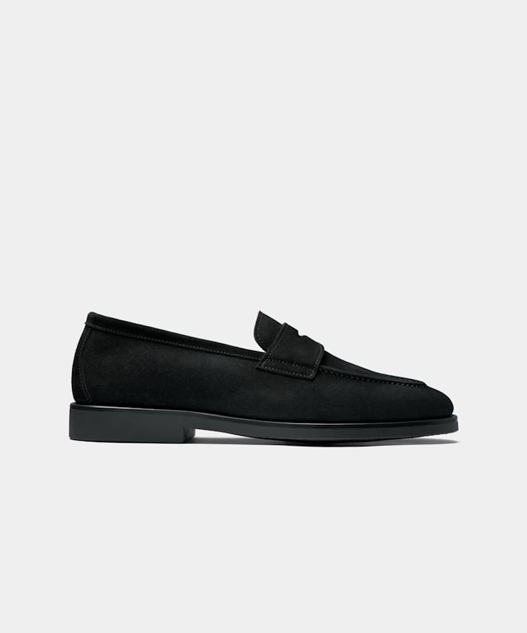 Black Penny Loafer