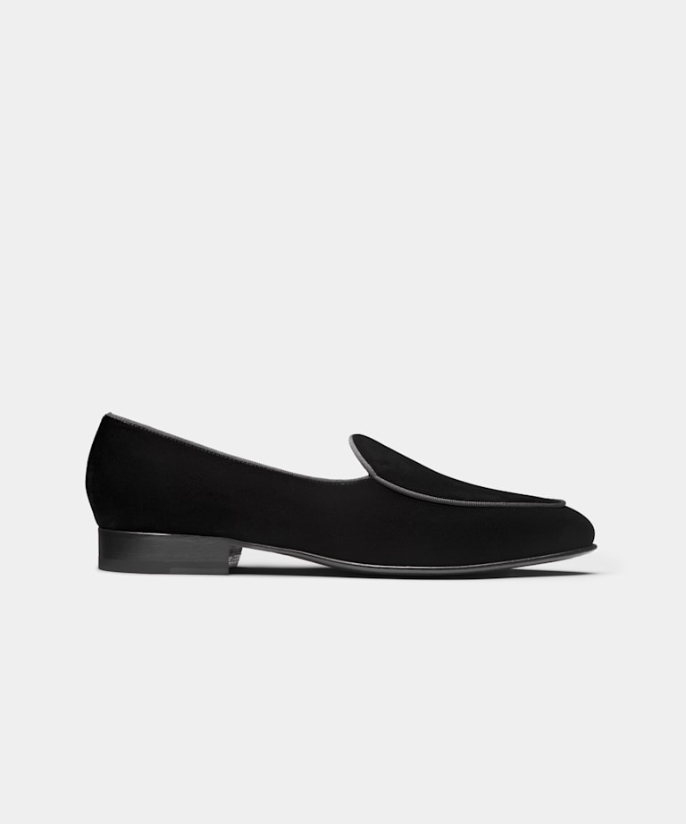 Black Tuxedo Slip-On