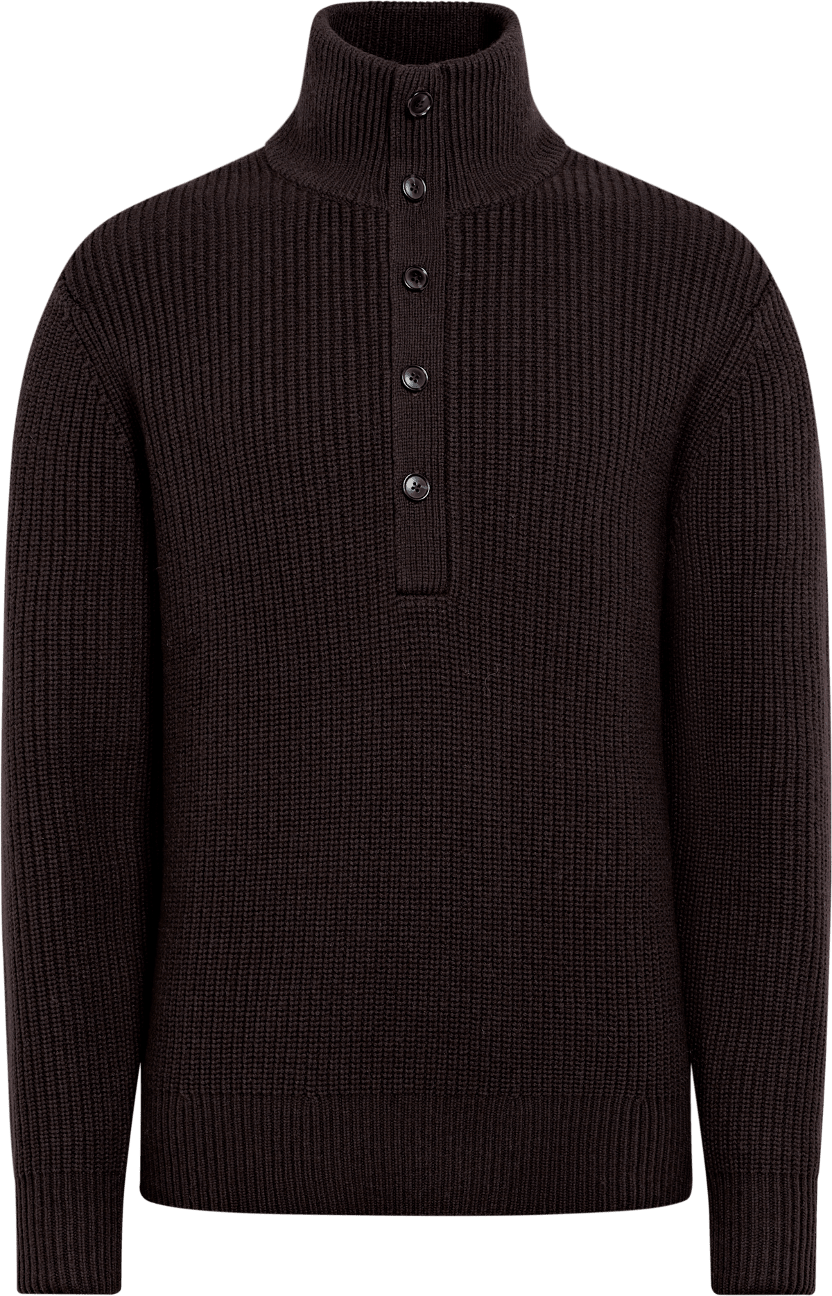 Long Sleeve Funnel-Neck