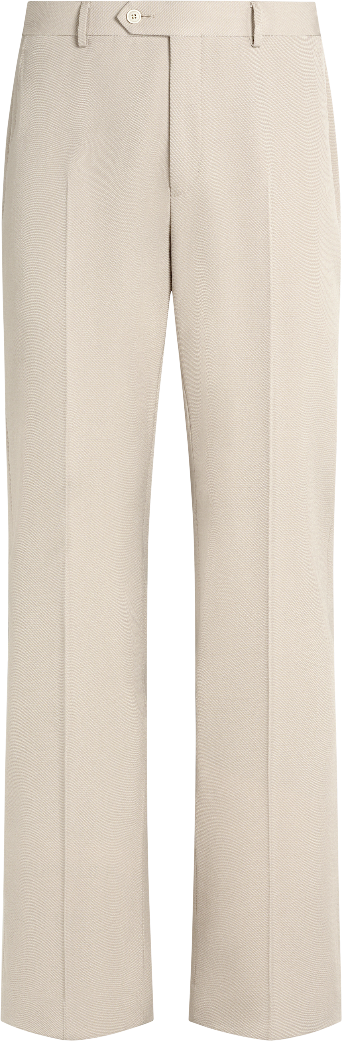 Wide Leg Flared Suit Pants