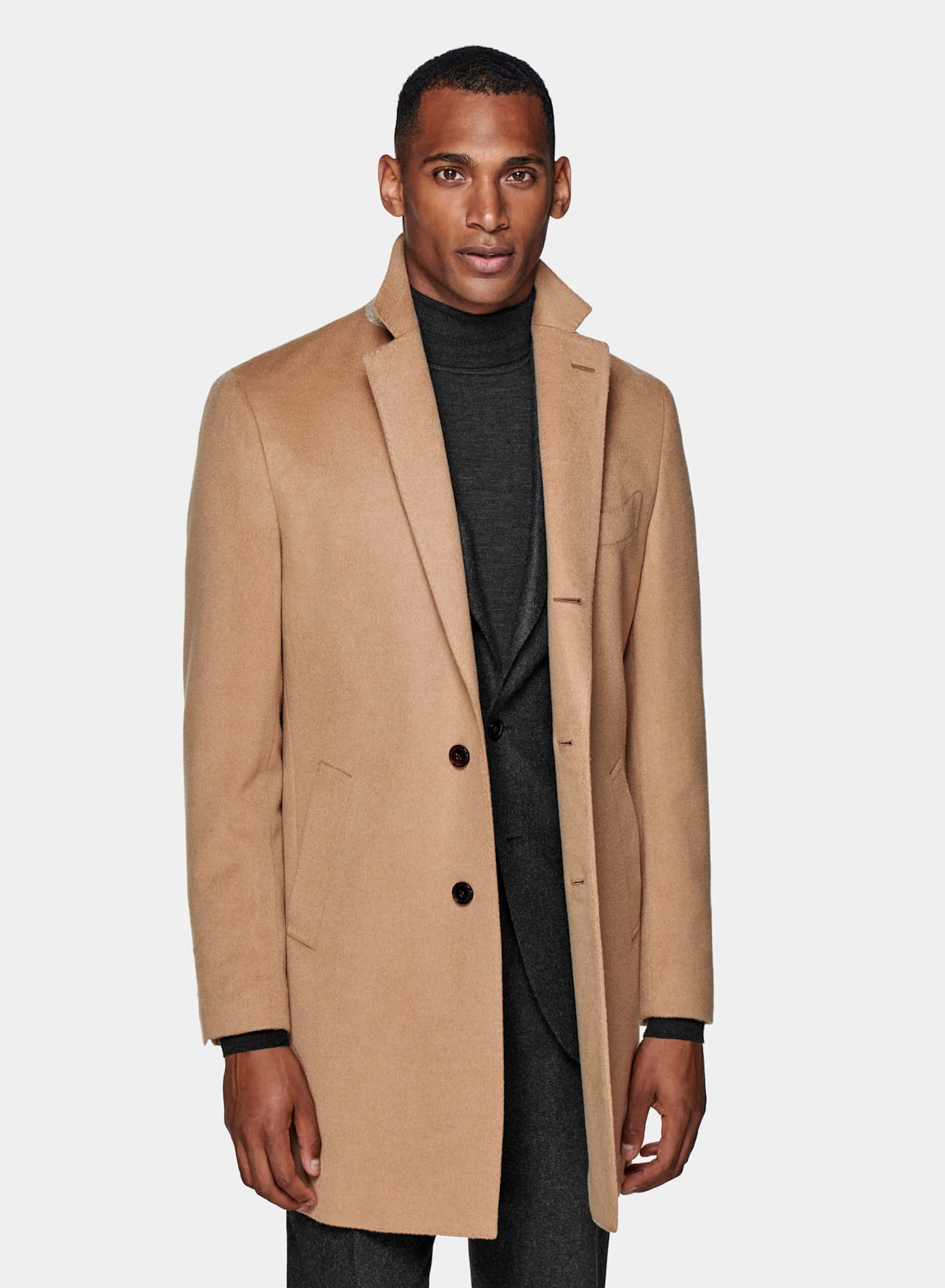 suit supply camel coat