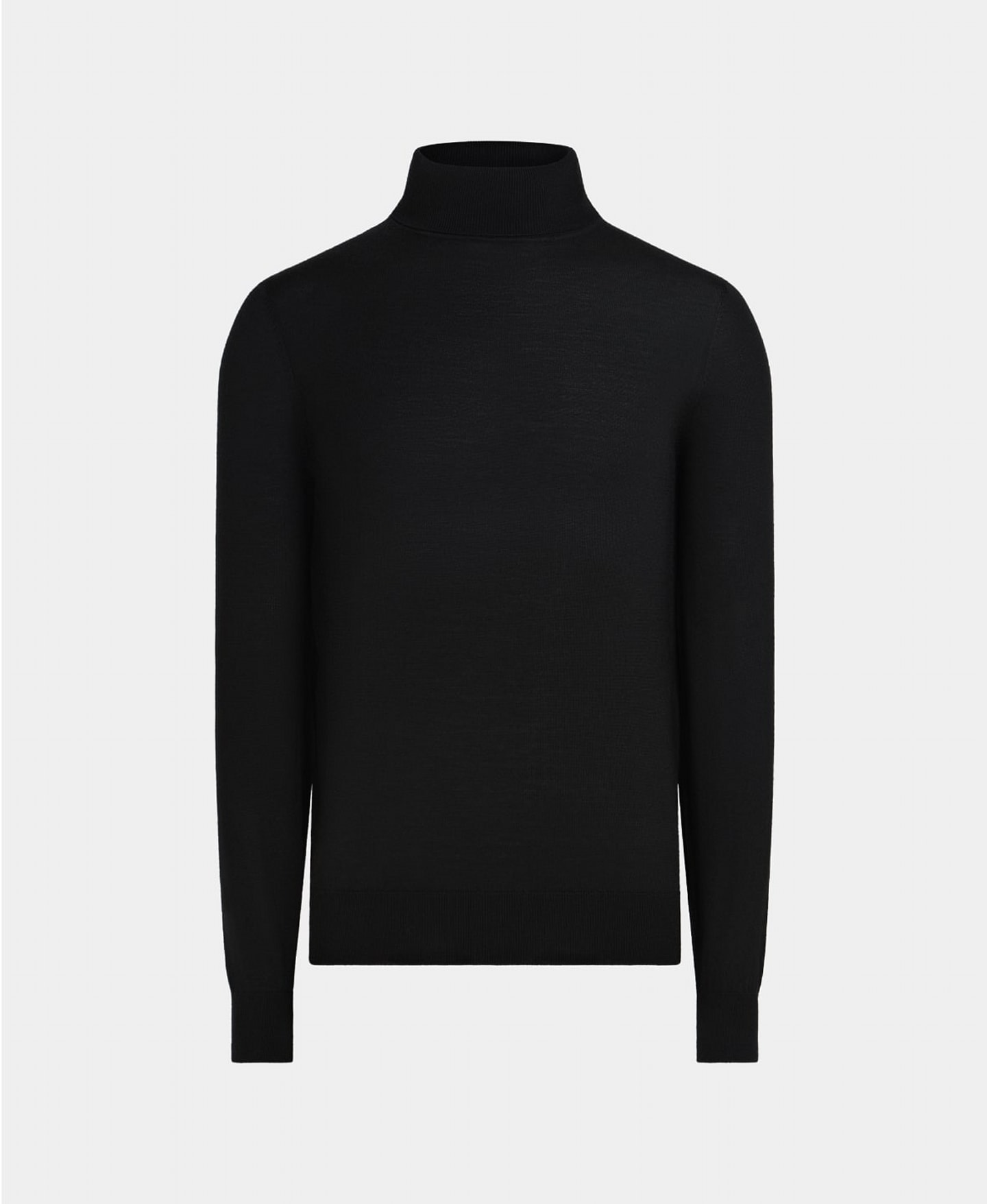 Black turtleneck.