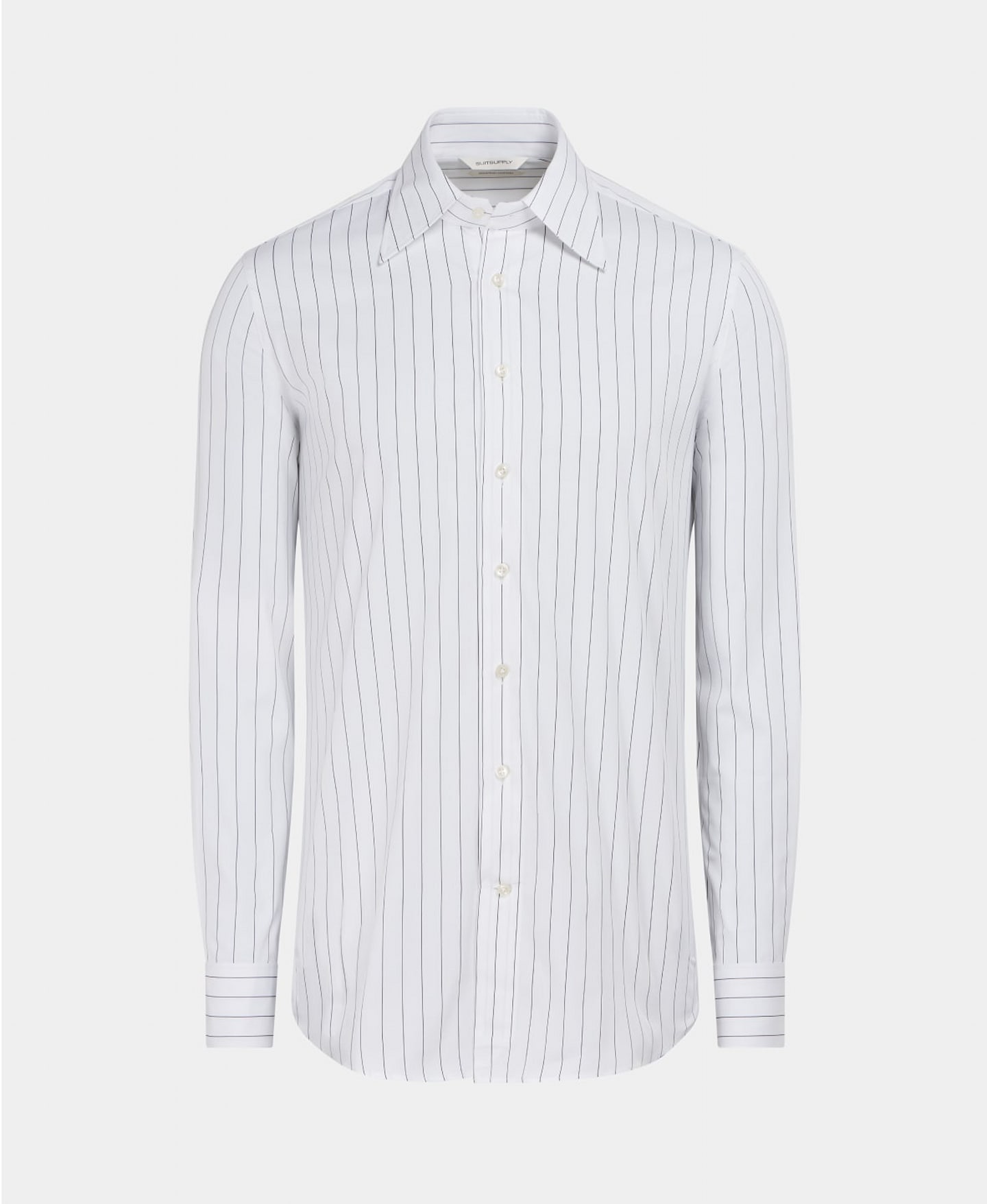 white striped shirt