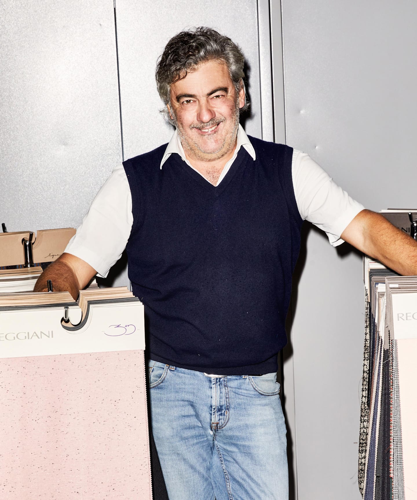 Giovanni Reggiani, CEO, projektant i syn Attilio - założyciela firmy.