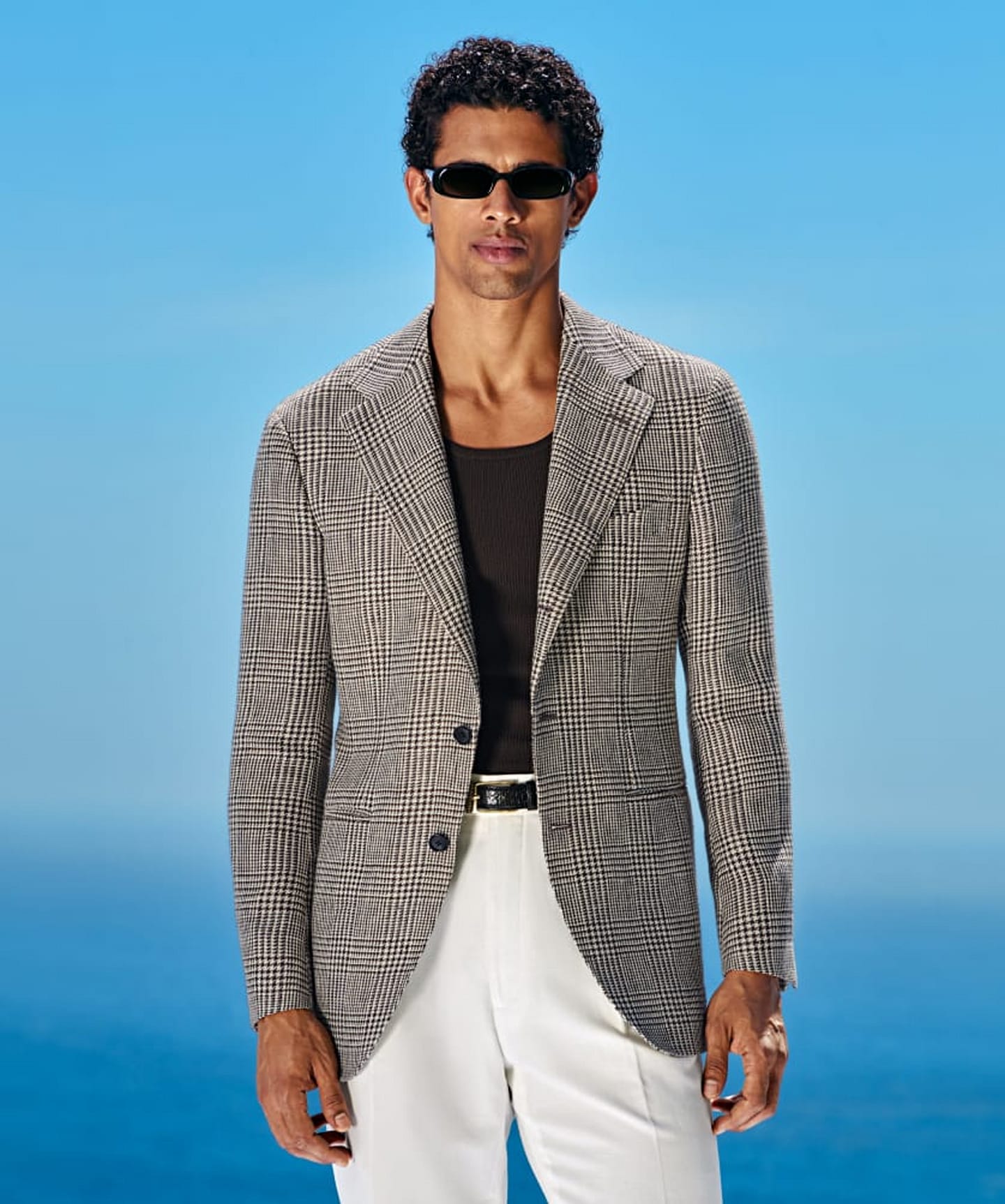 Sand trousers with side adjusters
