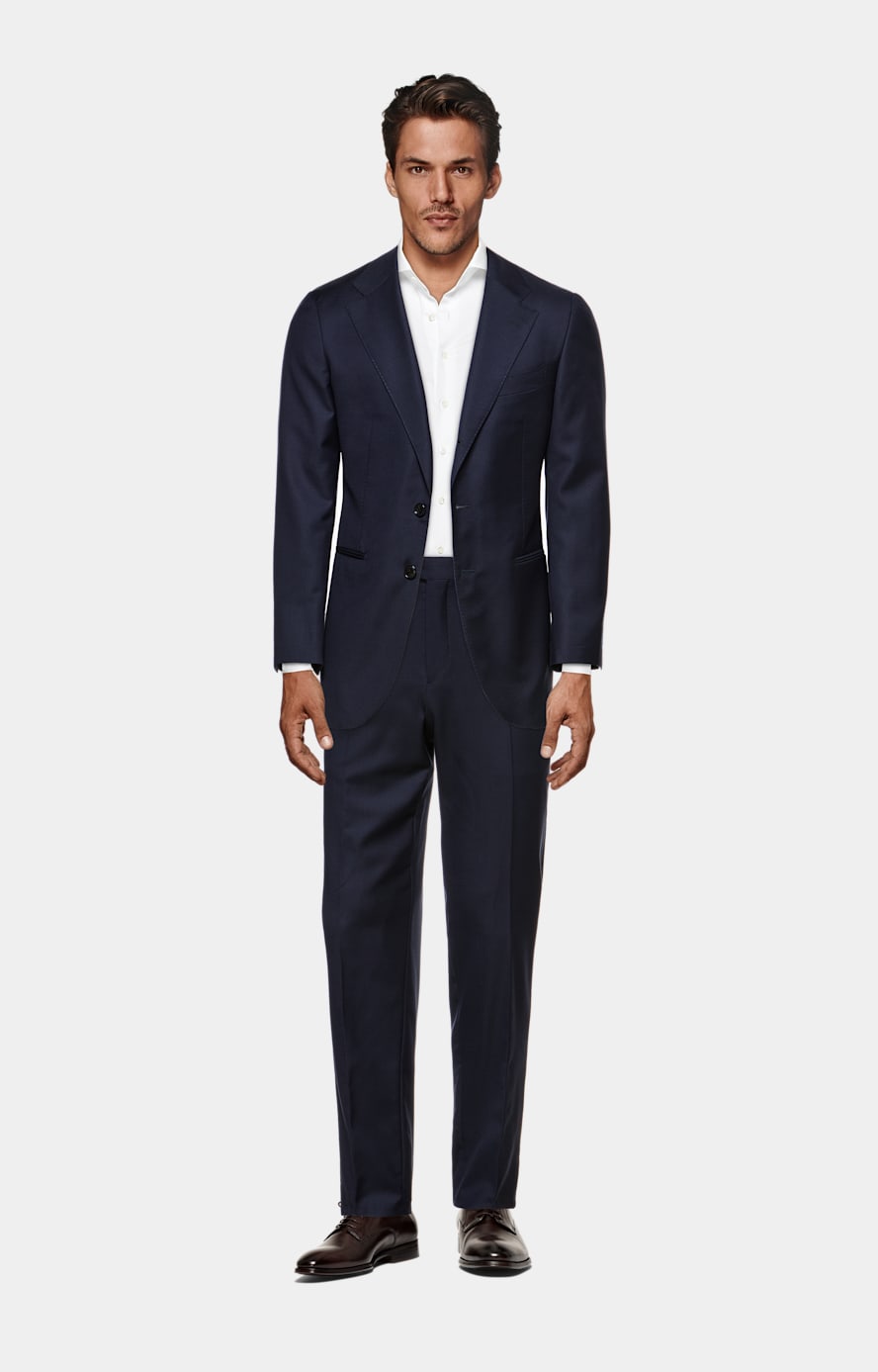 White Twill Tailored Fit Shirt