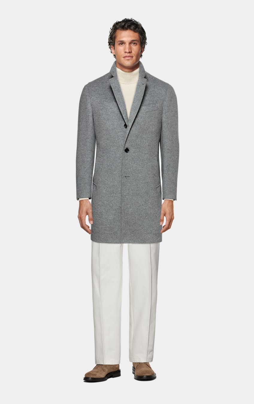 Light Grey Overcoat