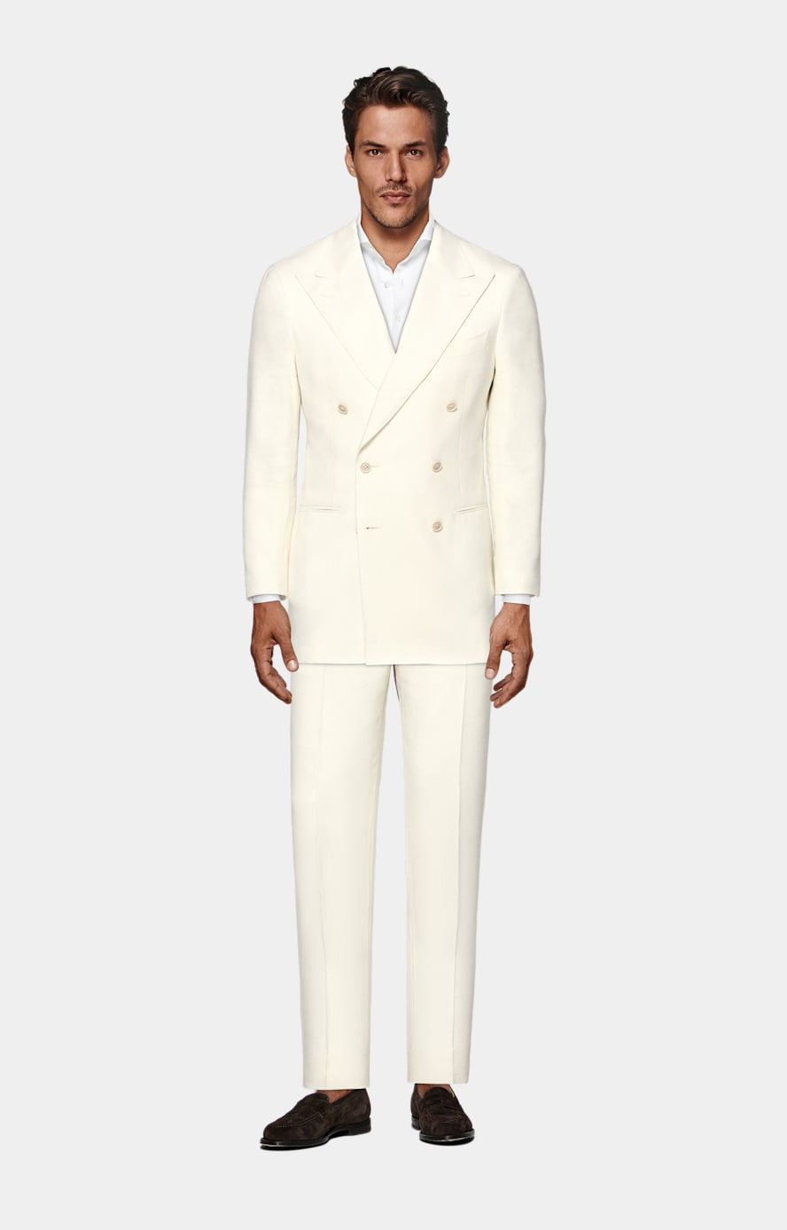 White Twill Tailored Fit Shirt