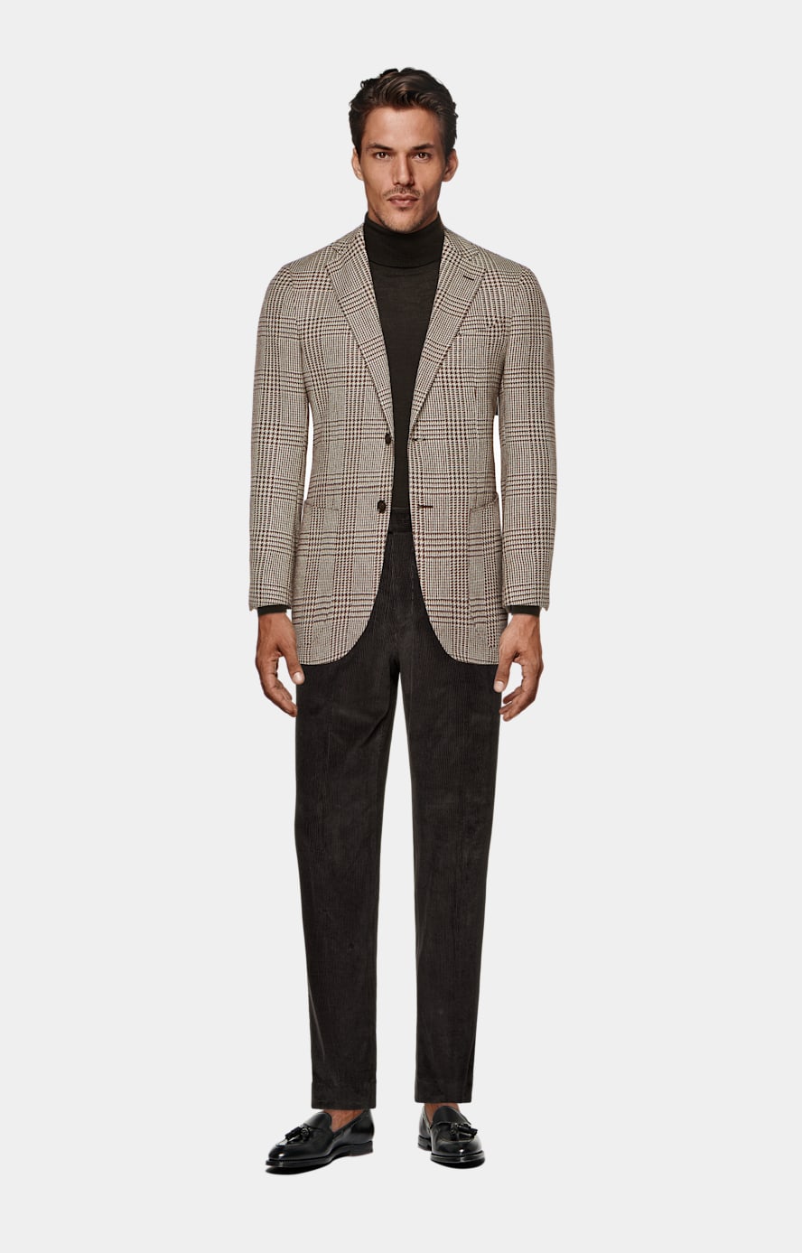 Dark Green Straight Leg Pants main image 1