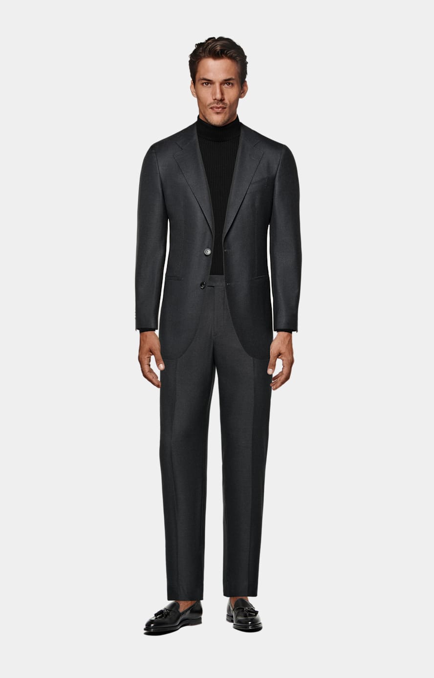 Abito Havana grigio scuro tailored fit